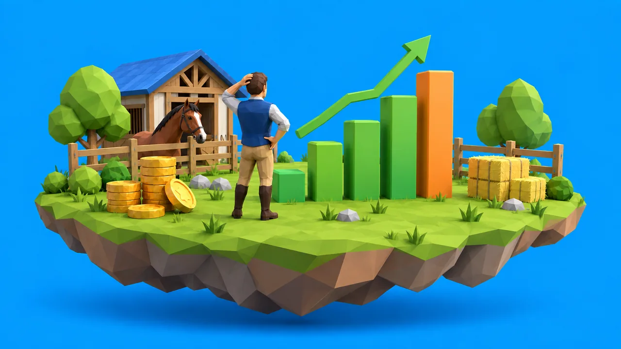 Calculator and accounts: is a riding school profitable